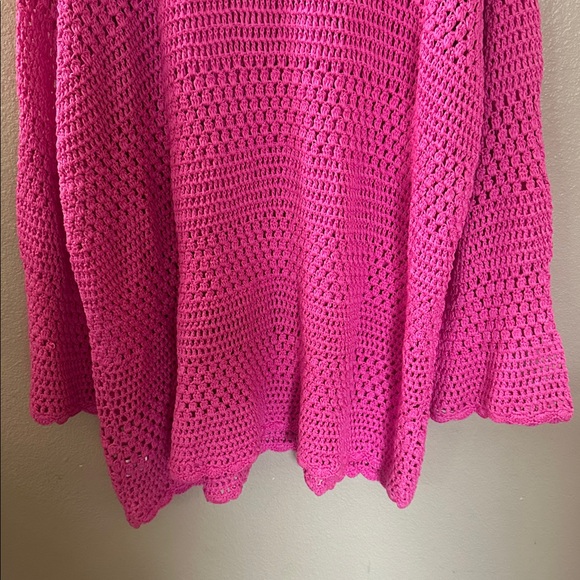 Show Me Your MuMu Pink Knit Swim Coverup - Picture 12 of 16